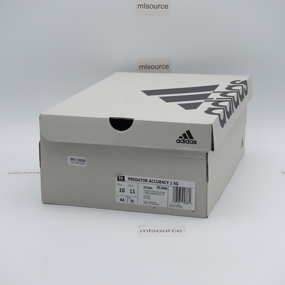NEW Size 10 Men's adidas Predator Accuracy.1 SG Soccer Cleats IF2294 Cloud White - Picture 9 of 9